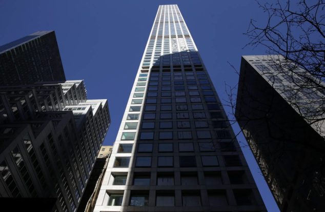 曼哈顿楼价中位数虽创新高，豪华公寓已失去光环