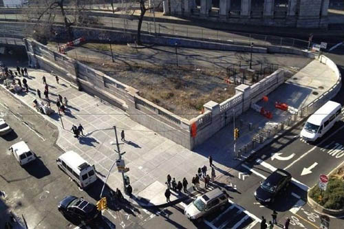 纽约华埠科西街广场恐成烂尾工程