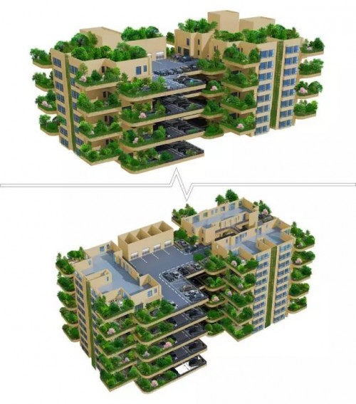 你想住吗？第四代住房：空中城市森林花园