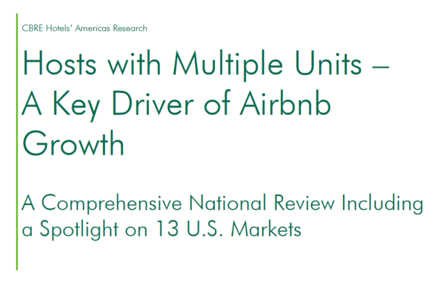Airbnb快速增长 成酒店行业竞争对手？