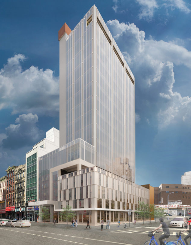 纽约曼哈顿华埠14层商业大楼明年完工