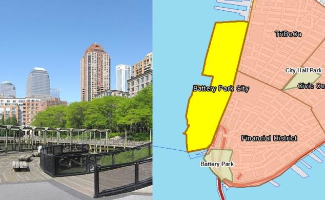 纽约曼哈顿炮台公园城列全美最贵房租榜首