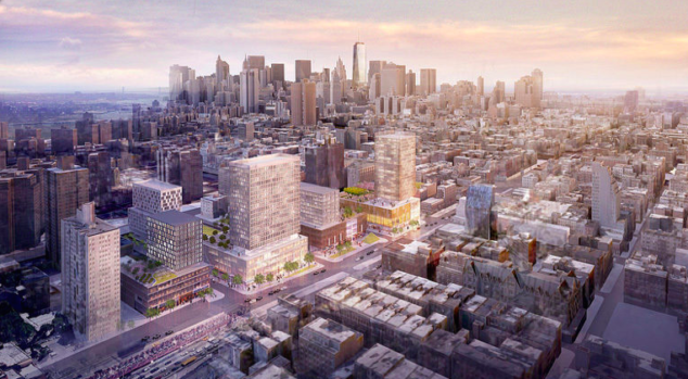 社区转型 曼哈顿下东城将兴建办公楼