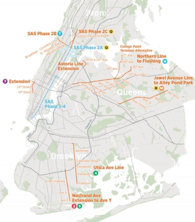 纽约地铁7号线将扩建？皇后区布碌仑地铁沙漠有救啦！