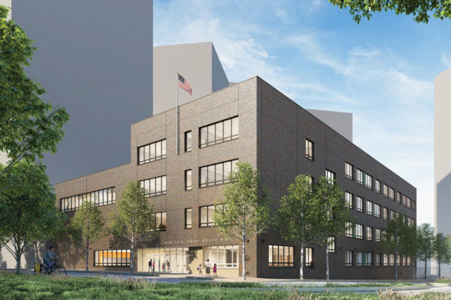 纽约皇后区长岛市即将新建小学 2021年竣工可容纳612名学生