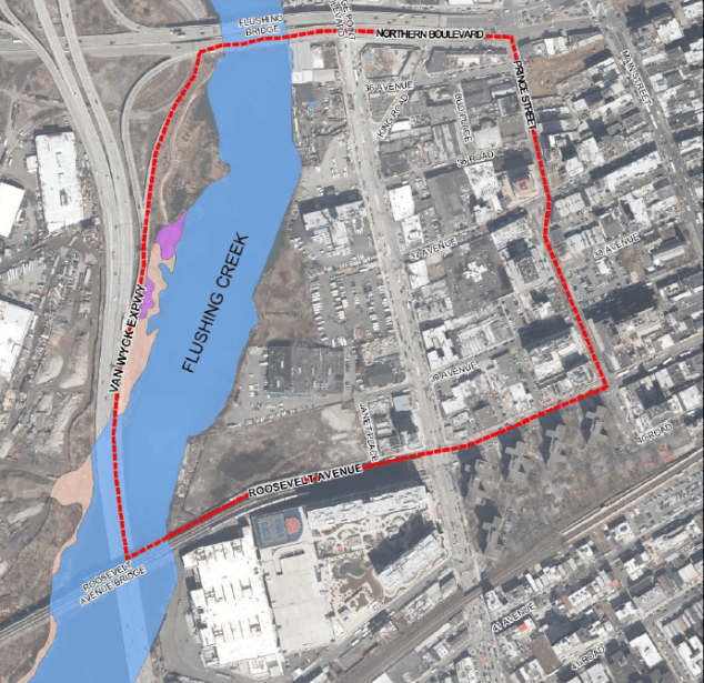 法拉盛市中心水岸计划 开发提案获纽约州许可